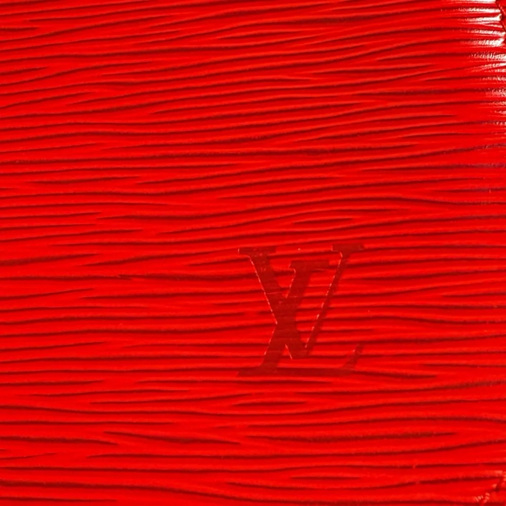 Louis Vuitton Red Epi Coin Pouch - Picture 6 of 6